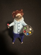 Taxidermy Mouse Bob Ross Mouse