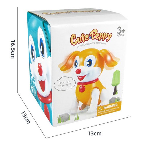 Robot dog toy walking - toy,