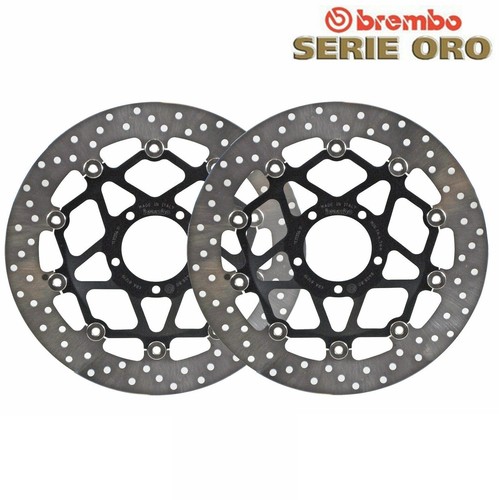 Pair front brake - of, discs