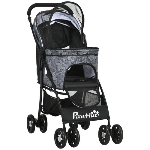 Pawhut pet stroller dog pram - dog,