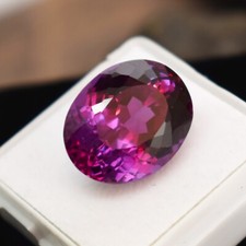 Natural Oval Cut 20.00 Ct Flawless Russian Color Changing Alexandrite Gemstone