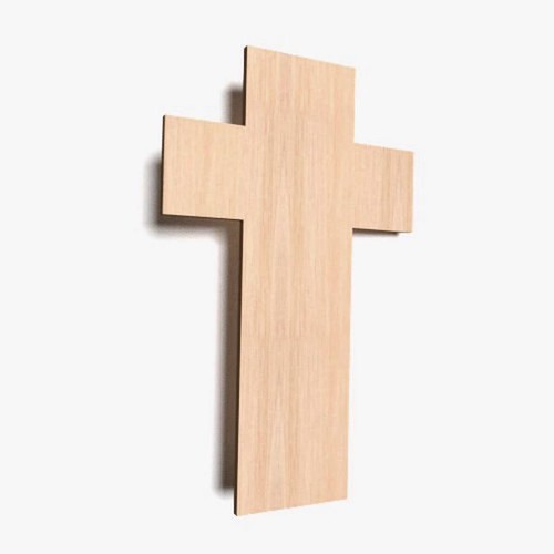 10x wooden small cross - 10x,