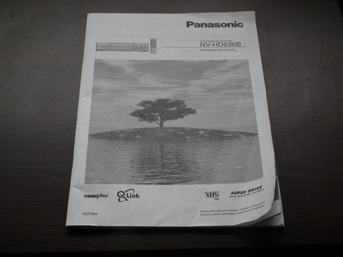 Panasonic instructions manual - panasonic,