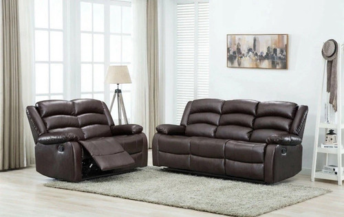 Luxury comfy leather recliner - leather,