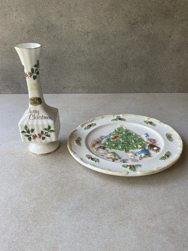 Beatrix potter christmas - beatrix, plate