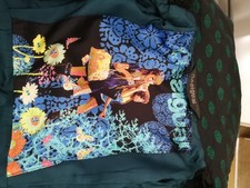 Desigual multi coloured coat