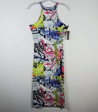 Graffiti Print Dress