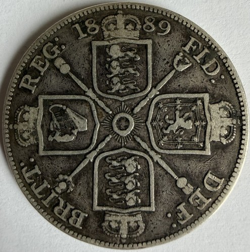 1889 victoria double florin - 1889,