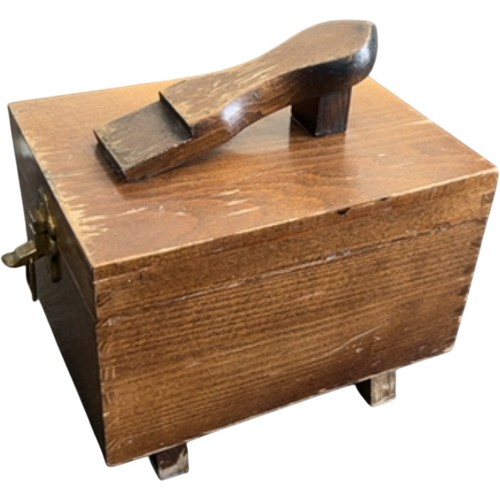 Antique wooden shoe - antique,