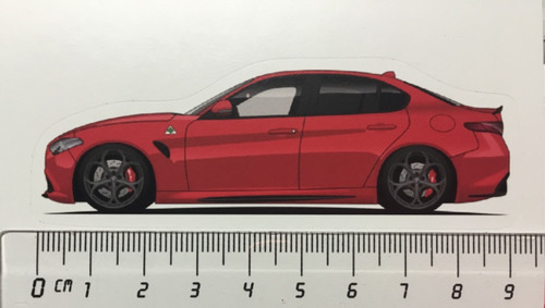 Sticker decal alfa - sticker/decal,, romeo