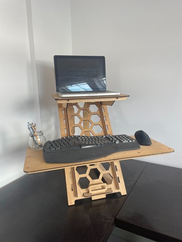 Adjustable wooden standing - wooden,