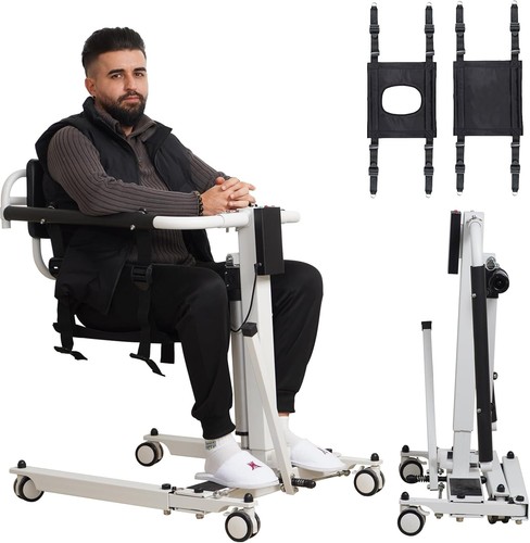 Electric patient lift transfer - patient,