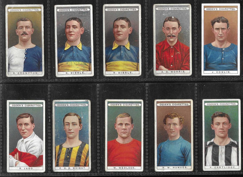 Ogdens cards famous - ogdens,