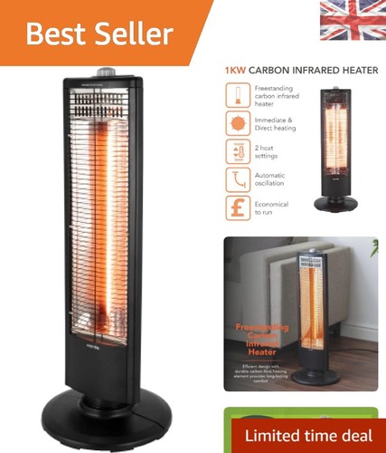 Compact infrared heater with - heater,