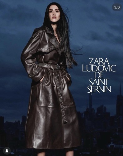 Zara leather studded - zara, trench