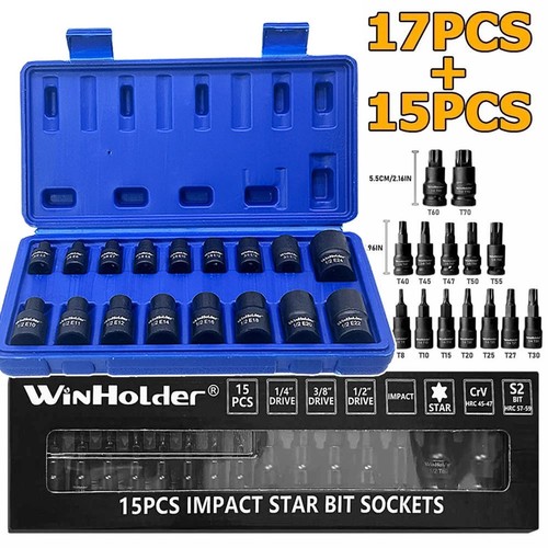 Industrial 15pc torx bit - 15pc,