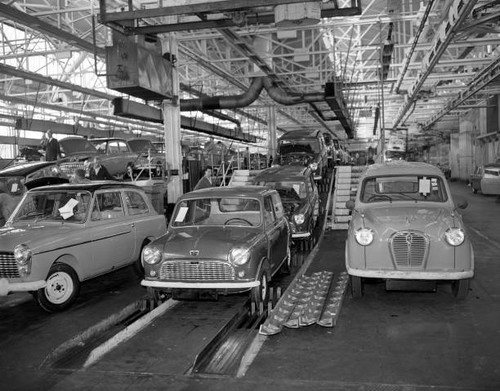 The austin seven morris - seven,