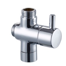 Brass 3 Way Diverter 1/2"