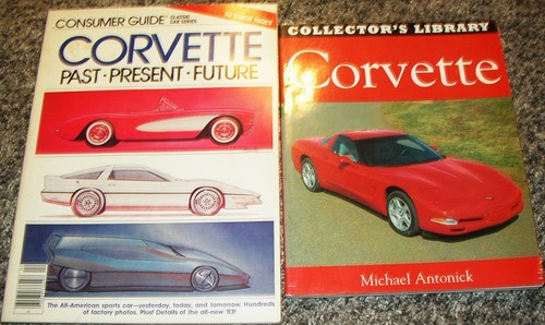 Corvette history books vols - books,