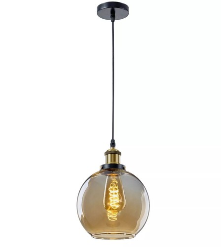 Retro glass pendant lights - retro,