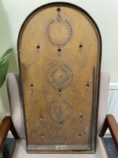 Vintage Hit A Pin Bagatelle Board Game “Corinthian 10”