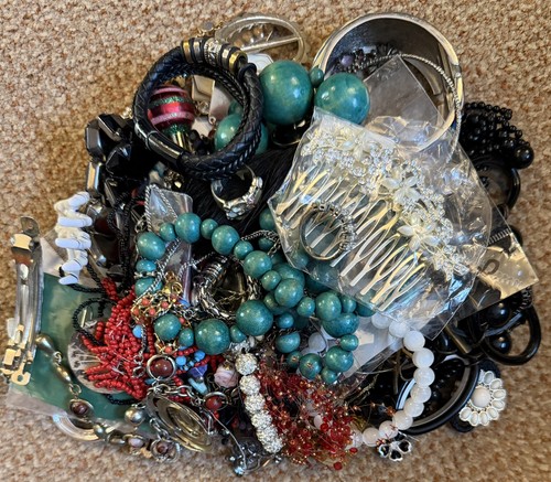 Jewellery job lot 1kg vintage - lot,