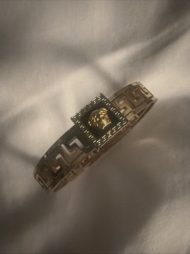 Versace vintage steel bracelet - vintage,