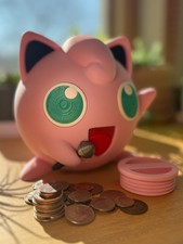 Pokemon Jiggly Puf Piggy Bank - Money Box Printed 3d