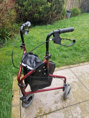 Drive rollator walker - 3, wheel