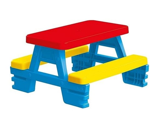 Plastic picnic table - plastic,