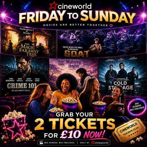 Cineworld cinema tickets - cineworld,