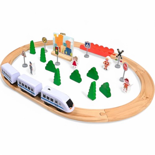 Kids wooden train - kids,