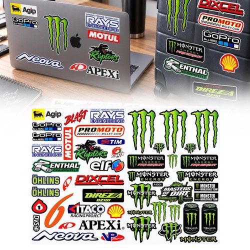 Stickers monster - x,