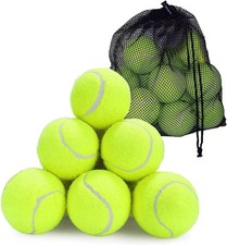 Tennis Balls in Mesh Carrying Bag Ideal for Sports Outdoor Dog Ball Game