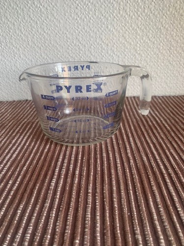 Vintage pyrex clear glass 1 - glass,