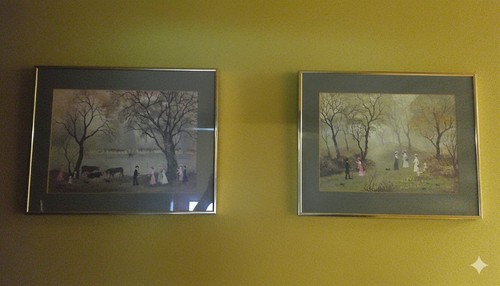 Pair helen bradley framed - of,