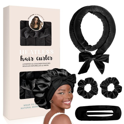 Heatless hair curler set - heatless,