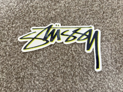 Stussy script sticker - script,
