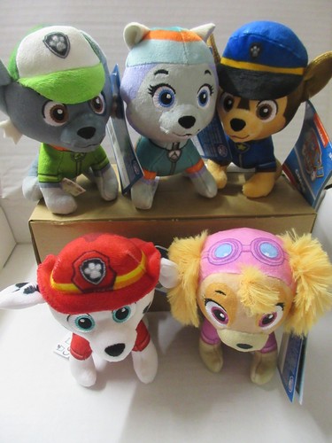 Paw patrol plush set - patrol, of
