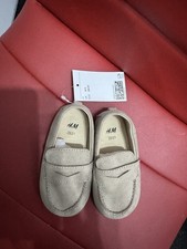 Toddler beige  Moccasins Size