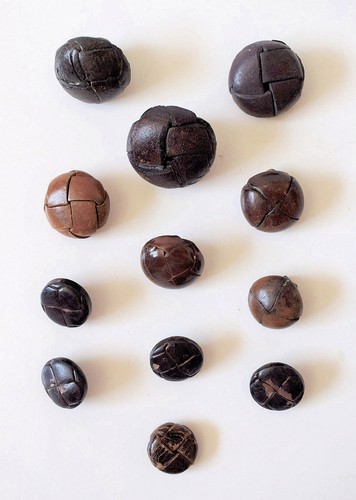 Vintage brown leather football - vintage,