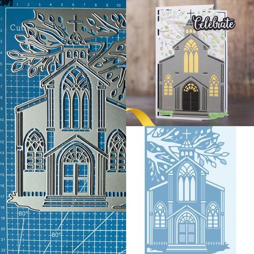 Church metal cutting dies - church,