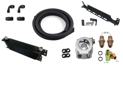 Thermostatic oil cooler kit - kit, 13