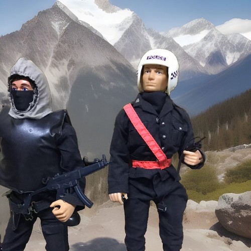 Vintage action man repro - vintage,