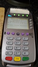 Verifone Vx520 Dial/Ethernet Terminal/Printer/PIN Pad/SCR NON CONTACTLESS