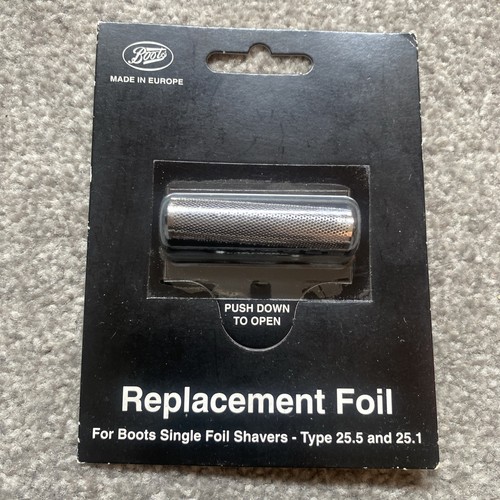 Replacement foil for - replacement,