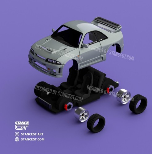Nissan skyline r33 - gt‑r,