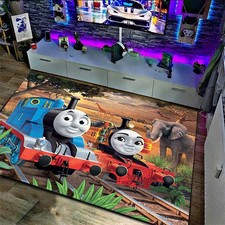 Thomas and Friends Floor Mat Living Room Kids Bedroom Carpets Doormat Gift