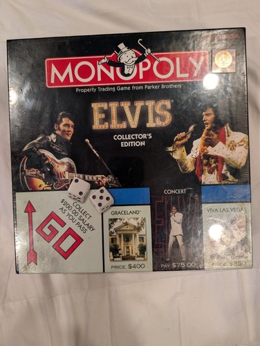 Sealed parker bros elvis - parker,