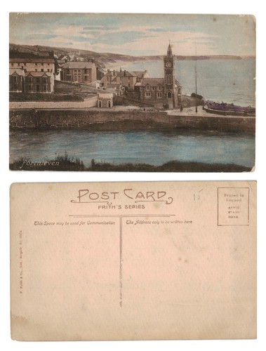 Vintage postcard porthleven - -,